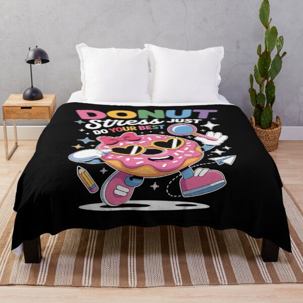 Item preview, Groovy Donut Stress Just Do Your Best Testing Day Teachers designed and sold by KonstanKoraner.