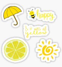 Yellow Sticker Bundle Sticker