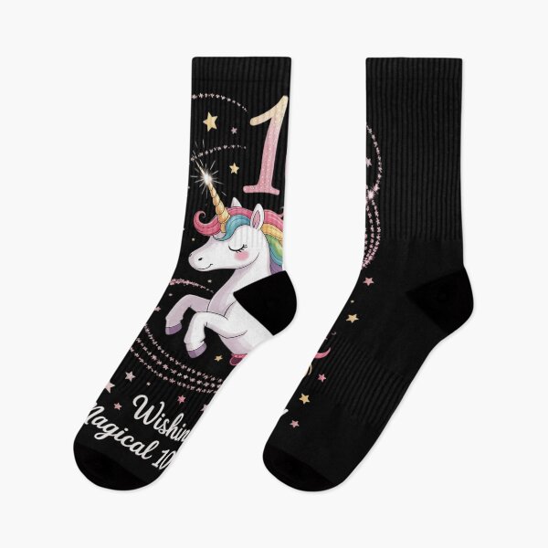 Item preview, Flossing Unicorn 10 Year Old 10th Birthday Girl Unicorn designed and sold by RoyTill0Art.