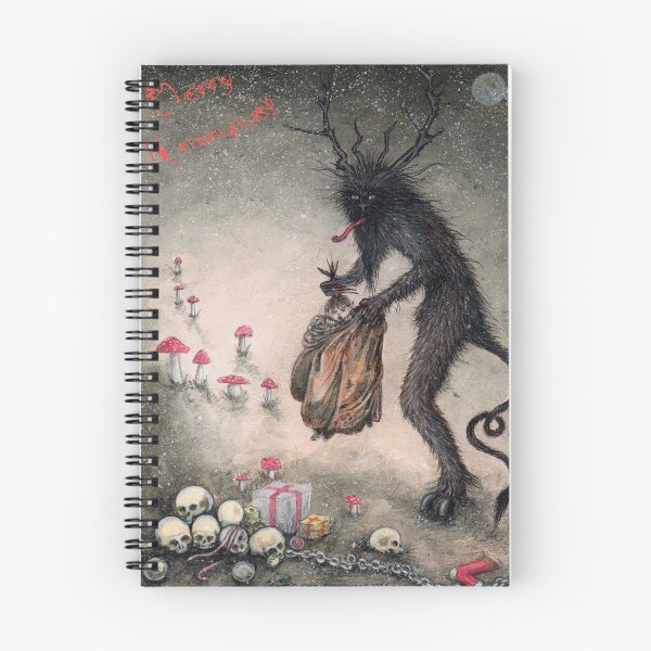 Item preview, Feliz Krampus de Kirsty Greenwood designed and sold by KGillustration.