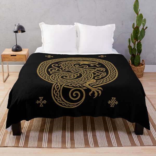 Item preview, Celtic Dragon – Ancient Dragon Knot Sigil | Mythic Gold Emblem by Oblivion Rise designed and sold by OblivionRise.