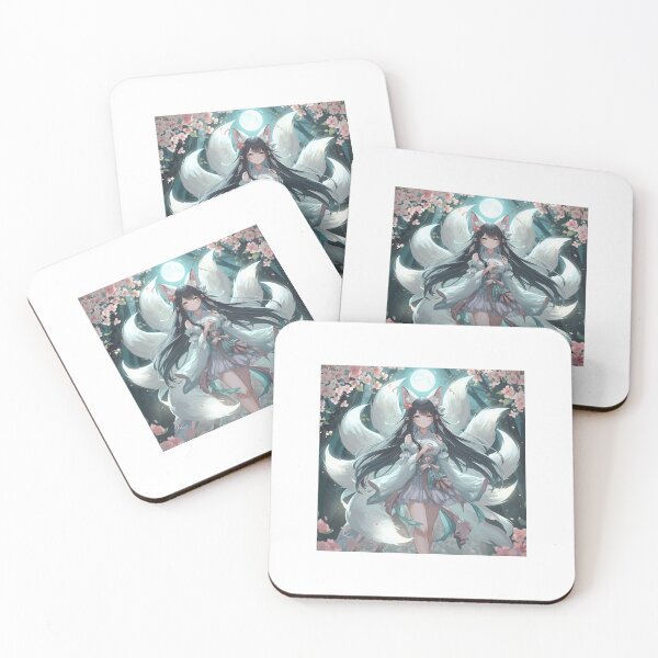 Item preview, Korean Nine-Tailed Fox Spirit Cherry Blossom Night designed and sold by CHALTH.
