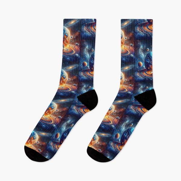 Item preview, Astronaut in Galactic Vortex – Surreal Space Fantasy designed and sold by Dogandesighn.