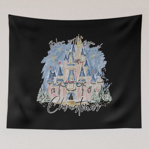 Item preview, Retro Christmas Castle designed and sold by Kapralovpavel.