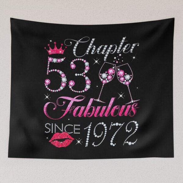 Item preview, Chapter 53 Fabulous Since 1972 53Rd Birthday Gift For Women designed and sold by TysonLangosh.