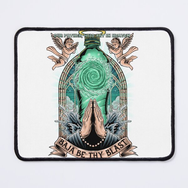 Item preview,  Our Father, Who Art In Heaven Baja Be Thy Blast LIGHT SHIRT designed and sold by Coldink.