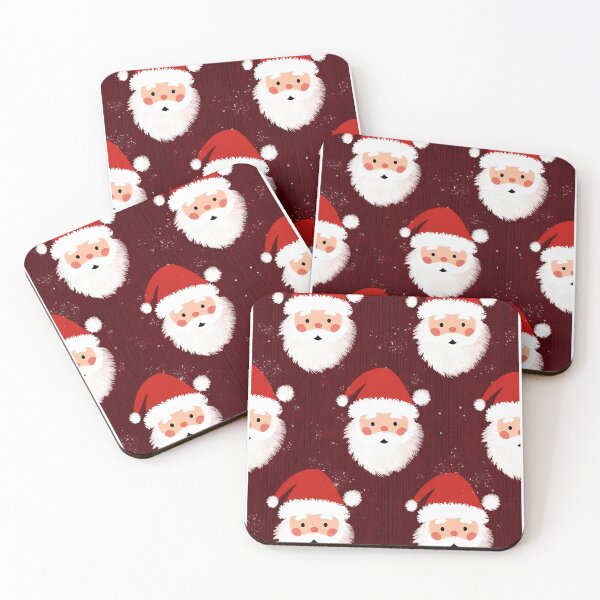 Item preview, Santa Claus Motif, Christmas theme, Knitted Fabric-look Texture, Red Background  (image size 8320x12480) designed and sold by Digital-Davinci.