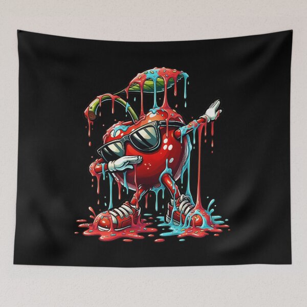 Item preview, Drippy Cool Cherry Dabbing T-Shirt designed and sold by LashondaGreen89.