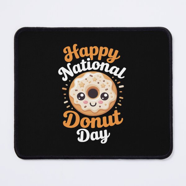 Item preview, Happy National Donut Day Lover Donuts Eat Saying designed and sold by PowAcademy.