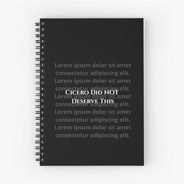 Item preview, Funny Latin Humor Design - Cicero Didn't Deserve This designed and sold by KArtcore.