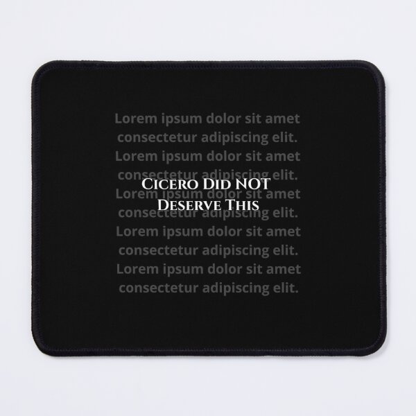 Item preview, Funny Latin Humor Design - Cicero Didn't Deserve This designed and sold by KArtcore.