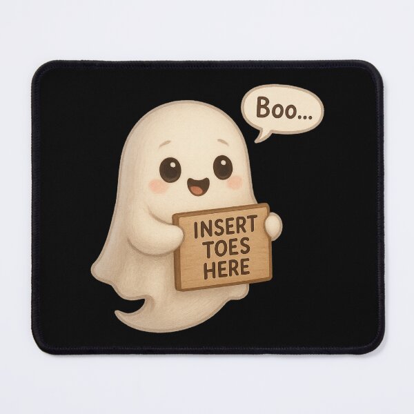 Item preview, Cute Ghost - Boo Insert Toes Here designed and sold by I AM BRO.