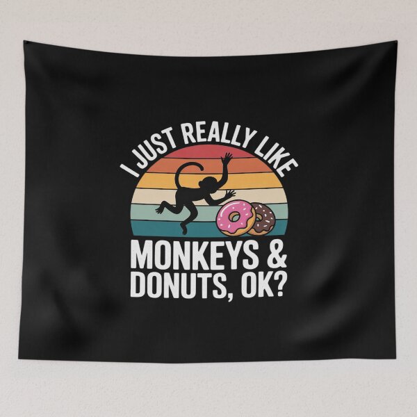 Item preview, I just really like Monkeys and Monkeys cute  designed and sold by PowAcademy.