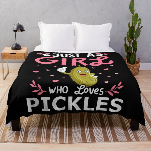 Item preview, Just A Girl Who Loves Pickles designed and sold by JessicaMarque.