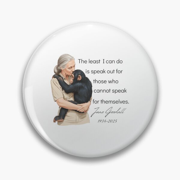 Item preview, Jane Goodall In Sciencememorial  designed and sold by ThuanMuot4l4.