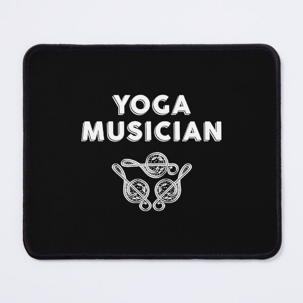 Item preview, Yoga Musician Treble Clef Zen Music Theory Performing Artist designed and sold by TamaraIrma.