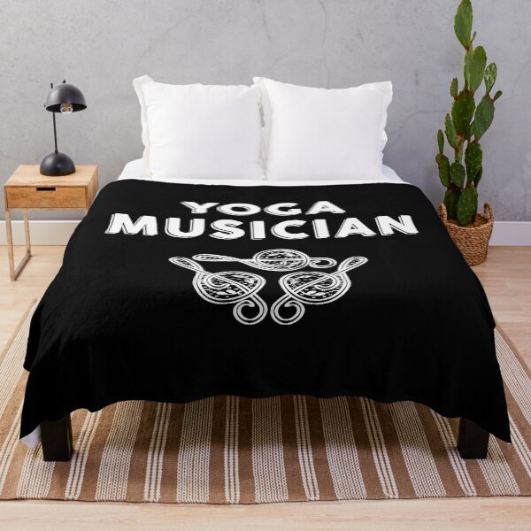 Item preview, Yoga Musician Treble Clef Zen Music Theory Performing Artist designed and sold by TamaraIrma.