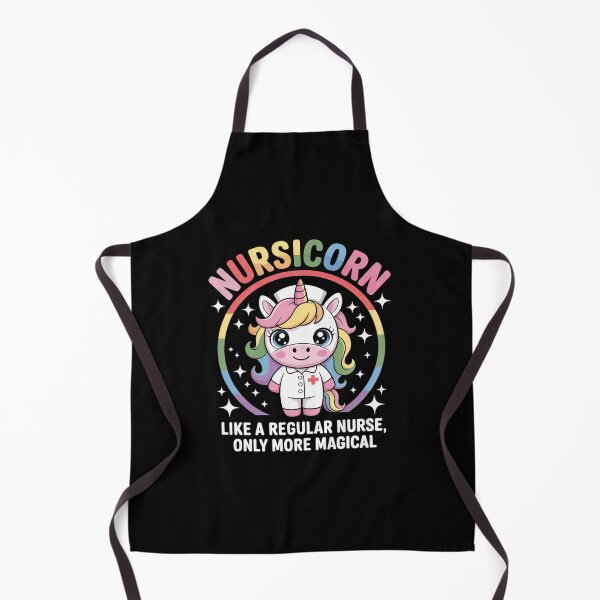 Item preview, Nursicorn Rainbow Cute Unicorn Nurse Nursing RN Wome designed and sold by RuthGAArt.