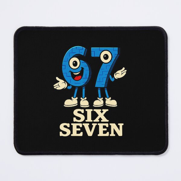 Item preview, 67 Six Seven 67 Funny Italian Brainrot Kids Gaming Meme  designed and sold by gladysenglish.