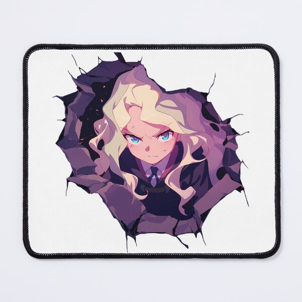 Item preview, Diana Cavendish Little Witch Academia Anime Determined Breakthrough Wall Chibi designed and sold by TorbenKuhano.