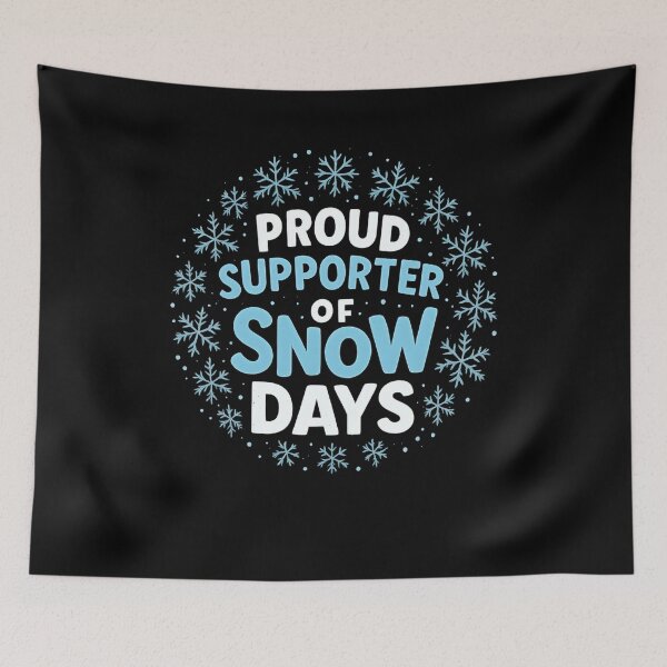 Item preview, Proud Supporter of Snow Days Teacher Men Women designed and sold by hemagamo.