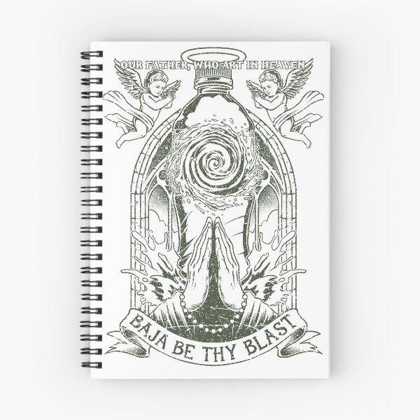 Item preview, Our Father, Who Art In Heaven Baja Be Thy Blast BW LIGHT designed and sold by Coldink.