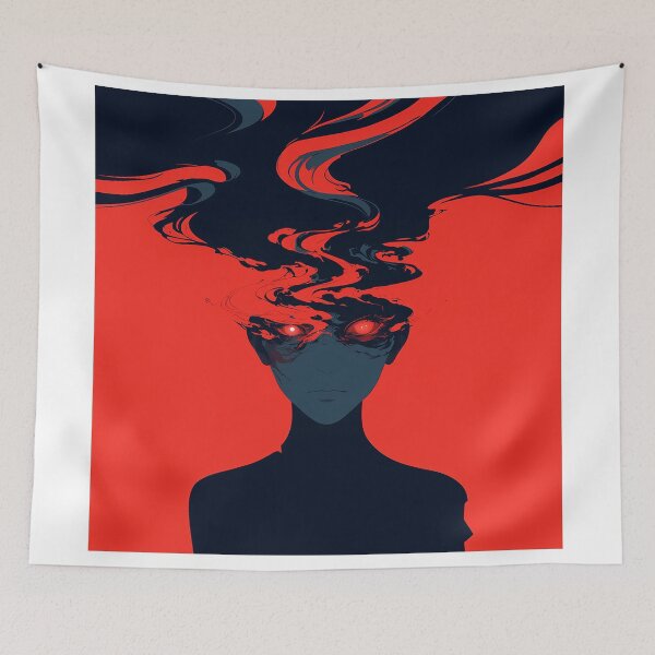 Item preview, Red Glowing Eyes and Dark Smoke designed and sold by Christian Weiss.