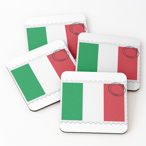 Item preview, Italy National Flag Postage Stamp designed and sold by red-amber65.
