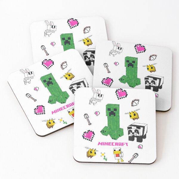 Item preview, Cute Pixel Art Green Monster And Blocky Animals Gamer designed and sold by RykerKare.