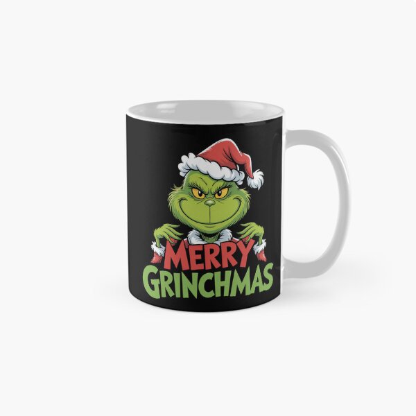 Artikelvorschau, Fröhliche Grinch-Weihnachten entworfen und verkauft von DreamOnShirts.