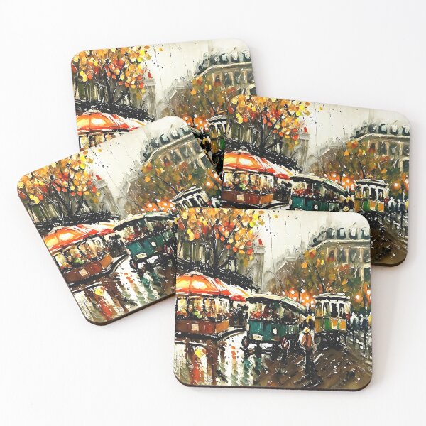 Item preview, Flower Market at Madeleine - 09 designed and sold by artdesignsnow.