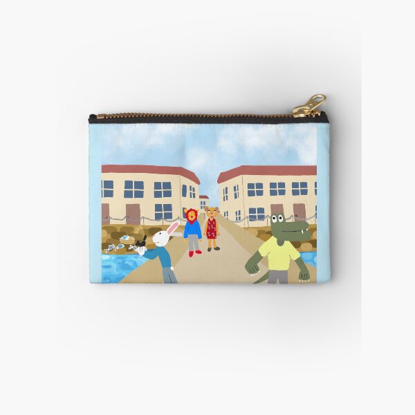 Item preview, Animal Town - Friends walking on the Bridge by the River designed and sold by XandyrQ.