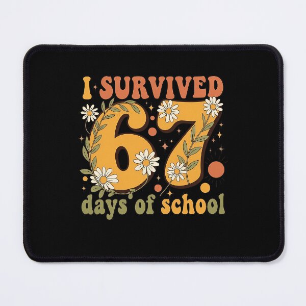 Item preview, School Teacher 67 Meme Days Funny of Student Survived I 67 Classic designed and sold by SteveSaccoro.