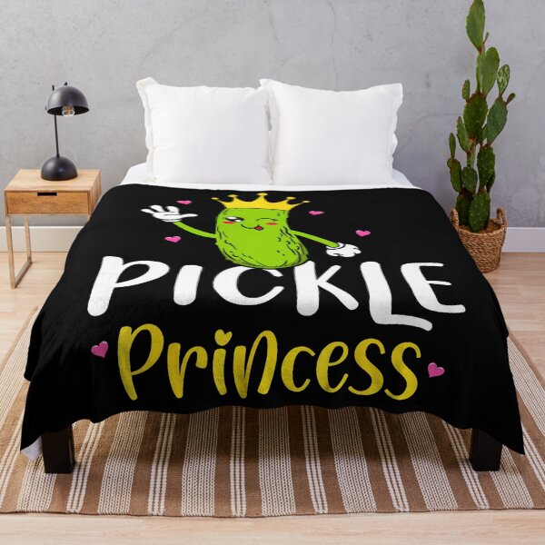 Item preview, Pickle Princess Funny Pickle Cucumber Girl designed and sold by TerryAnnie.