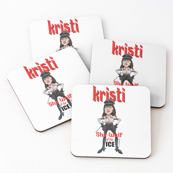 Item preview, Kristi Noem She Wolf of ICE designed and sold by IanBakerToons.