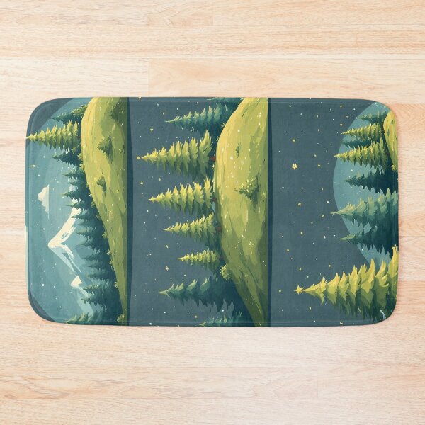 Item preview, Dreamlike forest landscape in three sequences designed and sold by Mianku | Für das Leben.