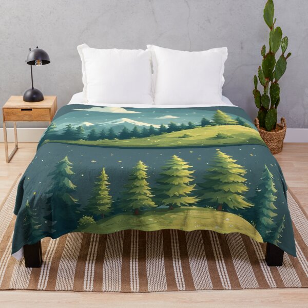 Item preview, Dreamlike forest landscape in three sequences designed and sold by Mianku | Für das Leben.