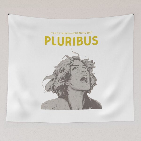 Item preview, Pluribus 2025 Series Vintage Sci-fi Movies Fan Art designed and sold by lesqiana.