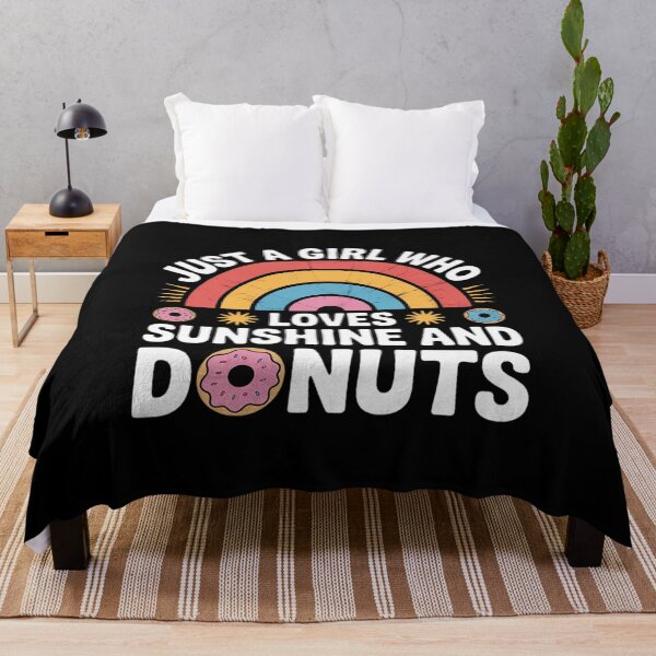 Item preview, Just A Girl Who Loves Sunshine And Donuts Donut Lovers designed and sold by PowAcademy.