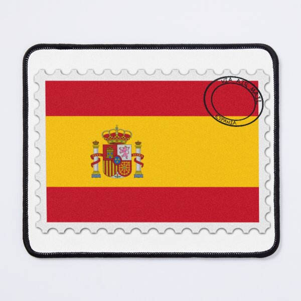 Item preview, Spain National Flag Postage Stamp designed and sold by red-amber65.