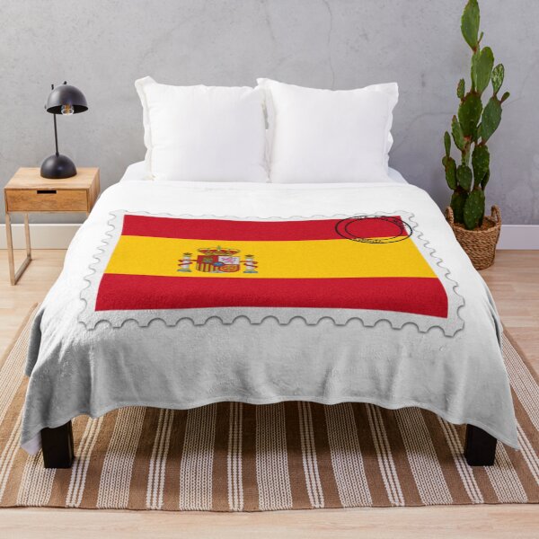 Item preview, Spain National Flag Postage Stamp designed and sold by red-amber65.