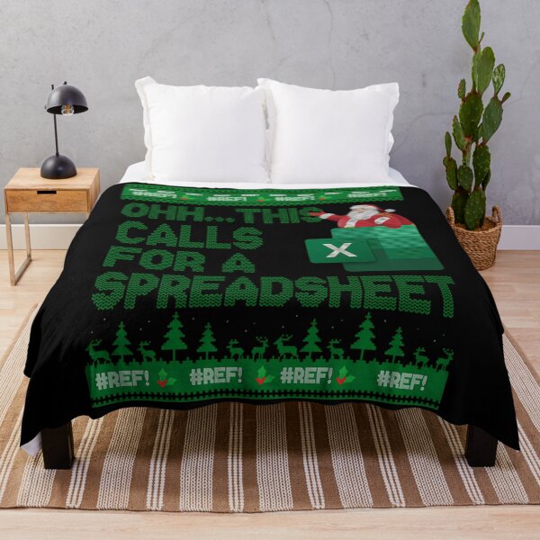 Item preview, Oh This Spreadsheet Fashion Calls Classic For Nerd Funny Holiday Christmas designed and sold by JasonCorvar.