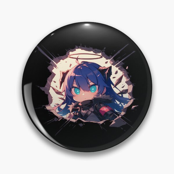 Item preview, Prelude Dawn Mostima Peeking Through Wall Arknights Game Girl Kawaii designed and sold by TorbenKuhano.