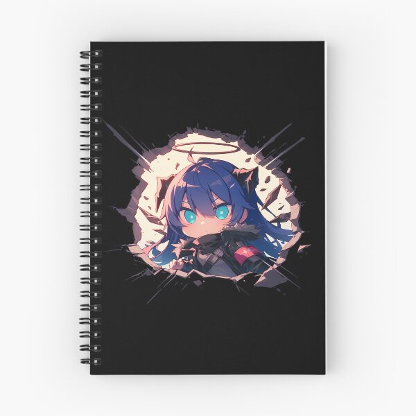 Item preview, Prelude Dawn Mostima Peeking Through Wall Arknights Game Girl Kawaii designed and sold by TorbenKuhano.