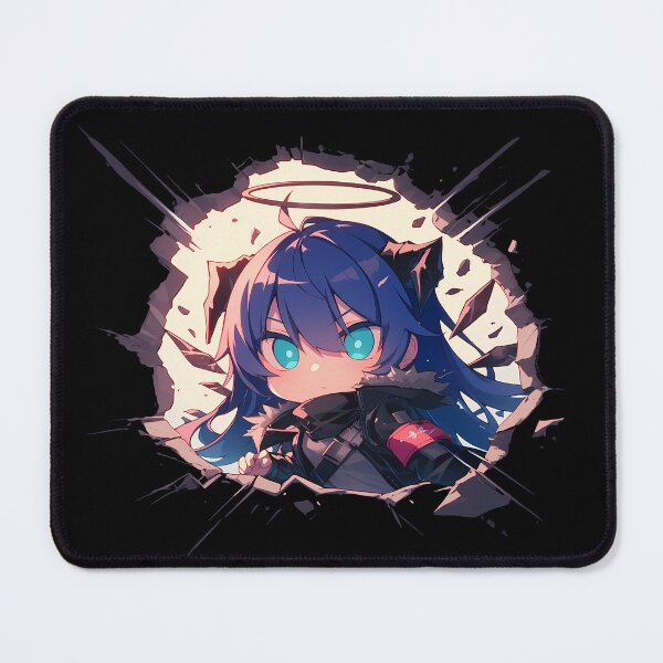 Item preview, Prelude Dawn Mostima Peeking Through Wall Arknights Game Girl Kawaii designed and sold by TorbenKuhano.