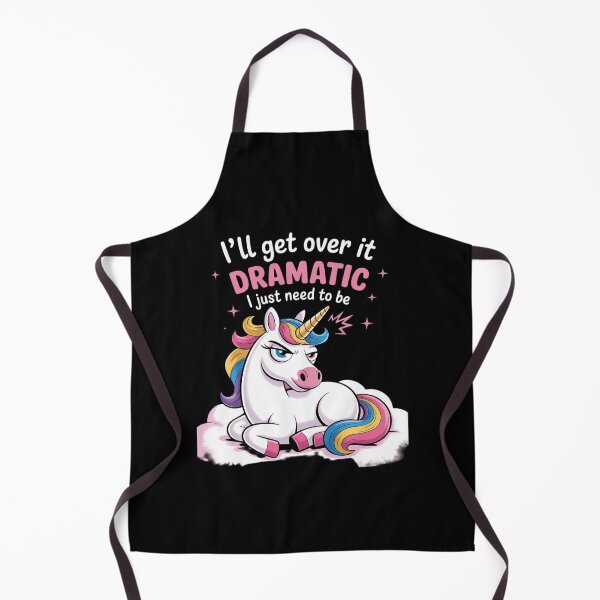 Item preview, I'll Get Over It - Rainbow Unicorn Magical Animal designed and sold by RuthGAArt.