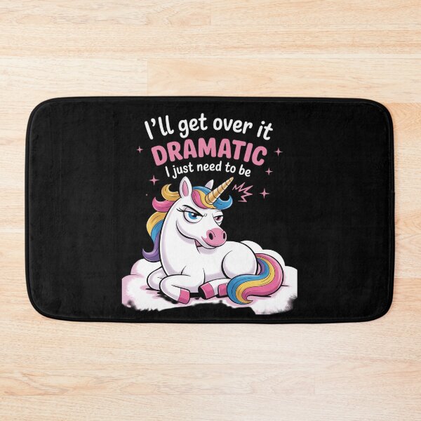 Item preview, I'll Get Over It - Rainbow Unicorn Magical Animal designed and sold by RuthGAArt.