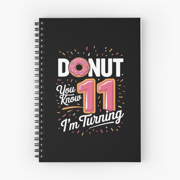 Item preview, Kids 11th Birthday Strawberry Donut You Know I'm Turning 11  designed and sold by PowAcademy.