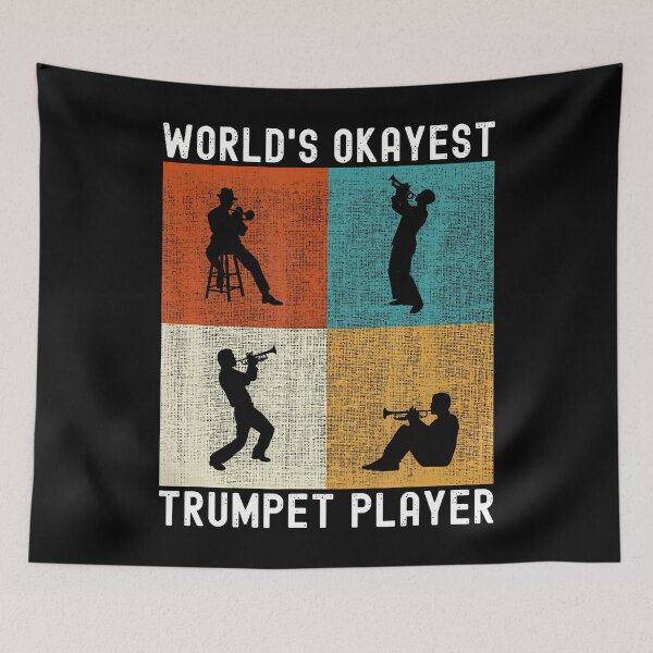 Item preview, World'S Okayest Trumpet Player - Funny Trumpet Trumpeter designed and sold by TerryAnnie.