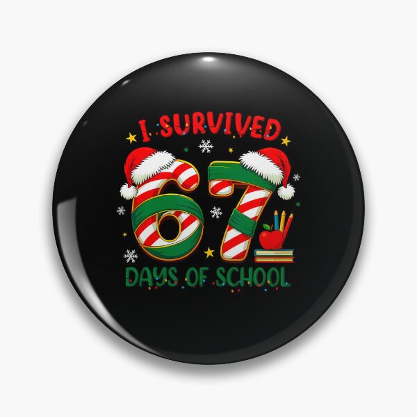 Item preview, Meme Funny 67 67 of Teacher I Survived Student School Classic Days designed and sold by SteveSaccoro.